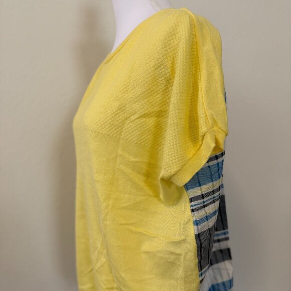 Yellow Baggy Casual Top | Fits Size 2–4 | Effortless Style – Perfect with Jeans - Picture 2 of 6